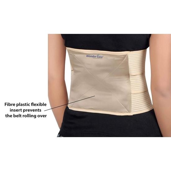 Wonder Care abdominal belt women maternity belt after normal delivery pregnancy belt c section cotton belly support belt women Beige Color (M Size)