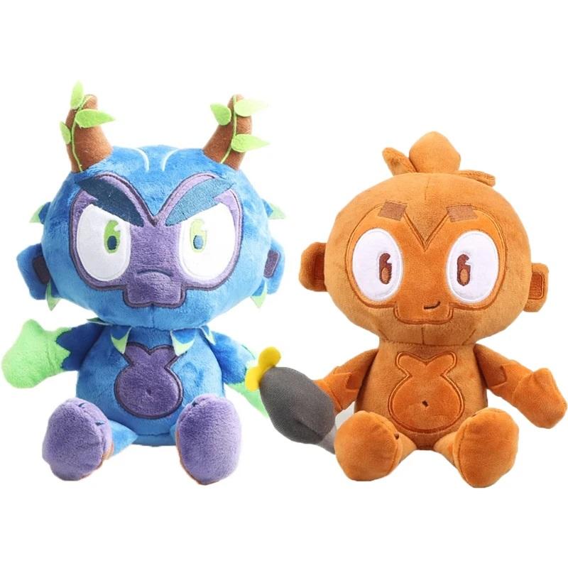 1/3pcs Dart Monkey Plush Toy Bloons TD 6 Gwendolin Obyn Greenfoot Stuffed Animal Plushies Doll Soft Figurine Fans Birthday Gifts