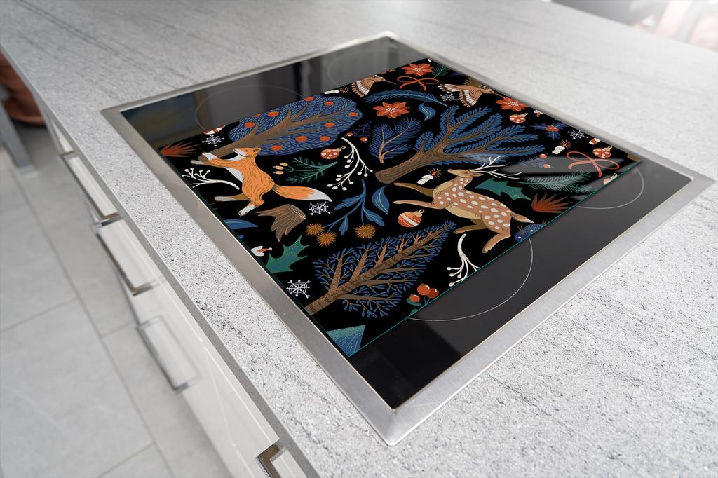 SZKLANA DESKA DO KROJENIA 45x52 ZWIERZĘTA