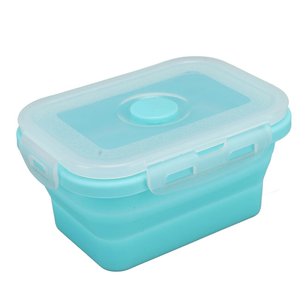 Collapsible Silicone Food Storage Container High Temperature Resistant Microwave Safe Lunch Box Environmental Friendly