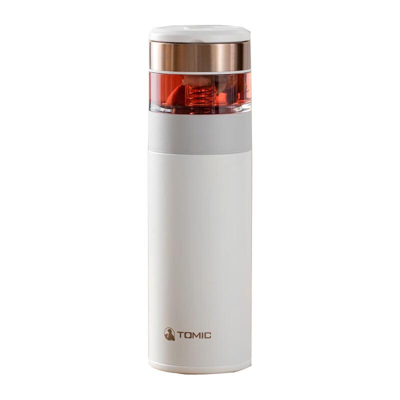TOMIC TW60051Y Silver Thermal Tea Mug 370ML