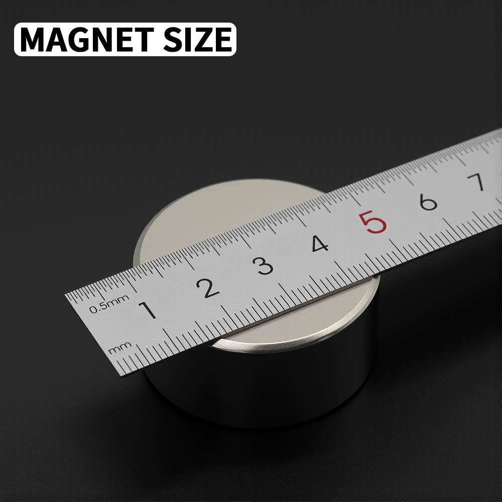 40x20mm Powerful with holes Neodymium Magnet N35 NdfeB Permanent Magnetic imanes Round Super Strong Fridge Magnets DIY