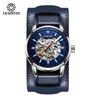 Men's Automatic Luminous Leather Strap Waterproof Watch