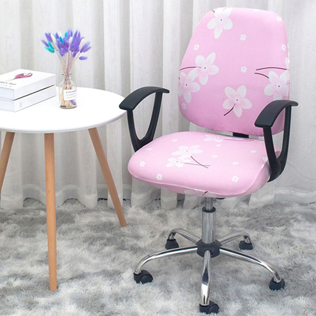 Universal Office Chair Cover Split Armchair Cover Stretch Computer Chair Slipcovers Removable Seat Protector Case Home Decor