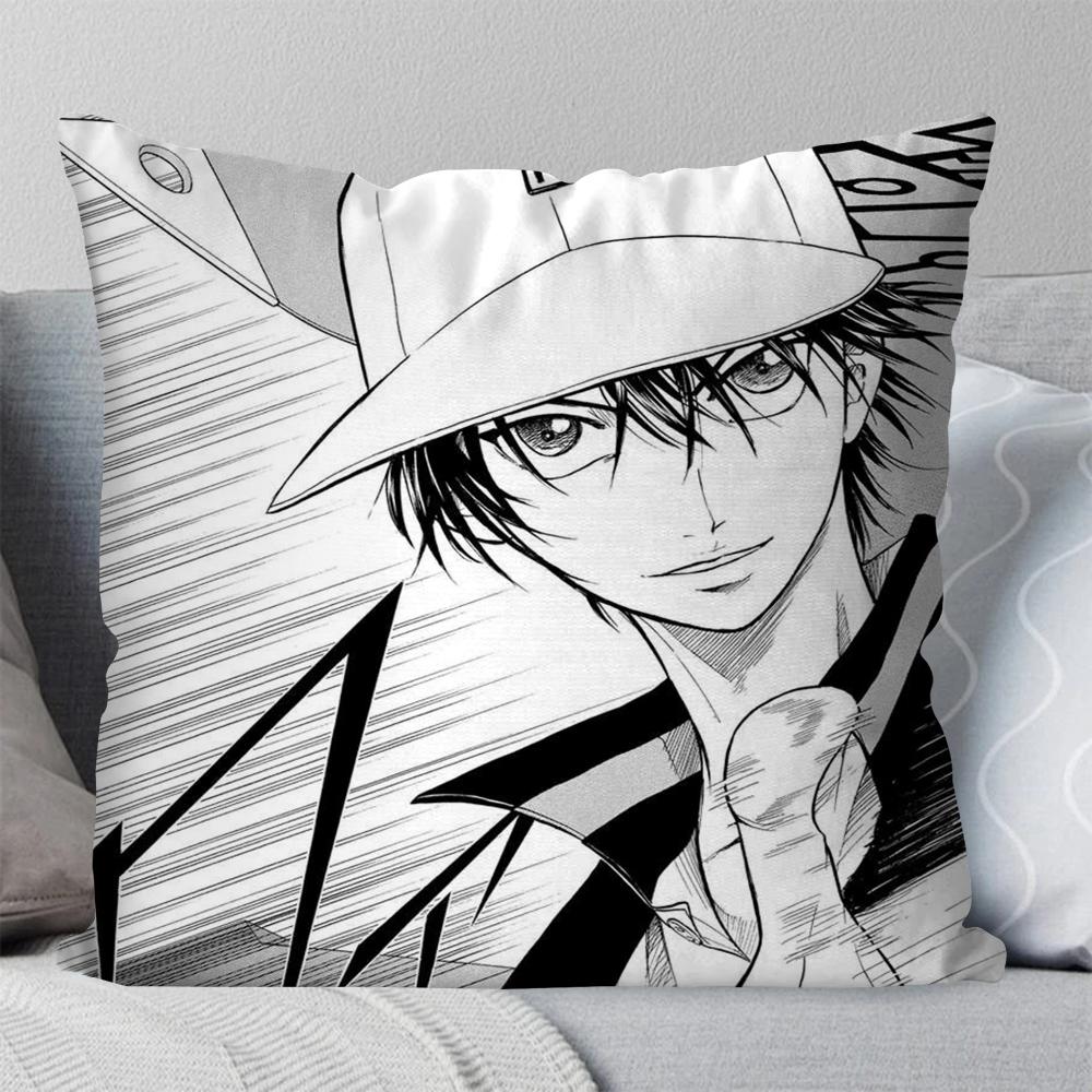 

Рёма Этидзэн Анимация П-Принц Т-Тенниса Наволочка Квадратная Подушка Спальня Диван Досуг Автомобиль Гостиная Украшение Дома 40X40 16x16Inch