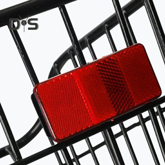 Bike Rear Storage Basket Heavy Duty Large Capacity Universal MTB Road Mountain Bicycle Metal Wire Basket Bike Accessories