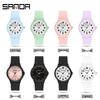 Sanda Fashionable Waterproof Quartz Watch for Students - Ideal for School, Parties, and Exams
