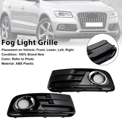 Front Bumper Fog Light Grill Grille 8R0807681M 8R0807681N Fit Q5 2013-2017