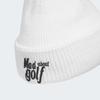 Pánská pletená čepice Adidas Golf Graphic Brim Knit Black COLD.RDY,