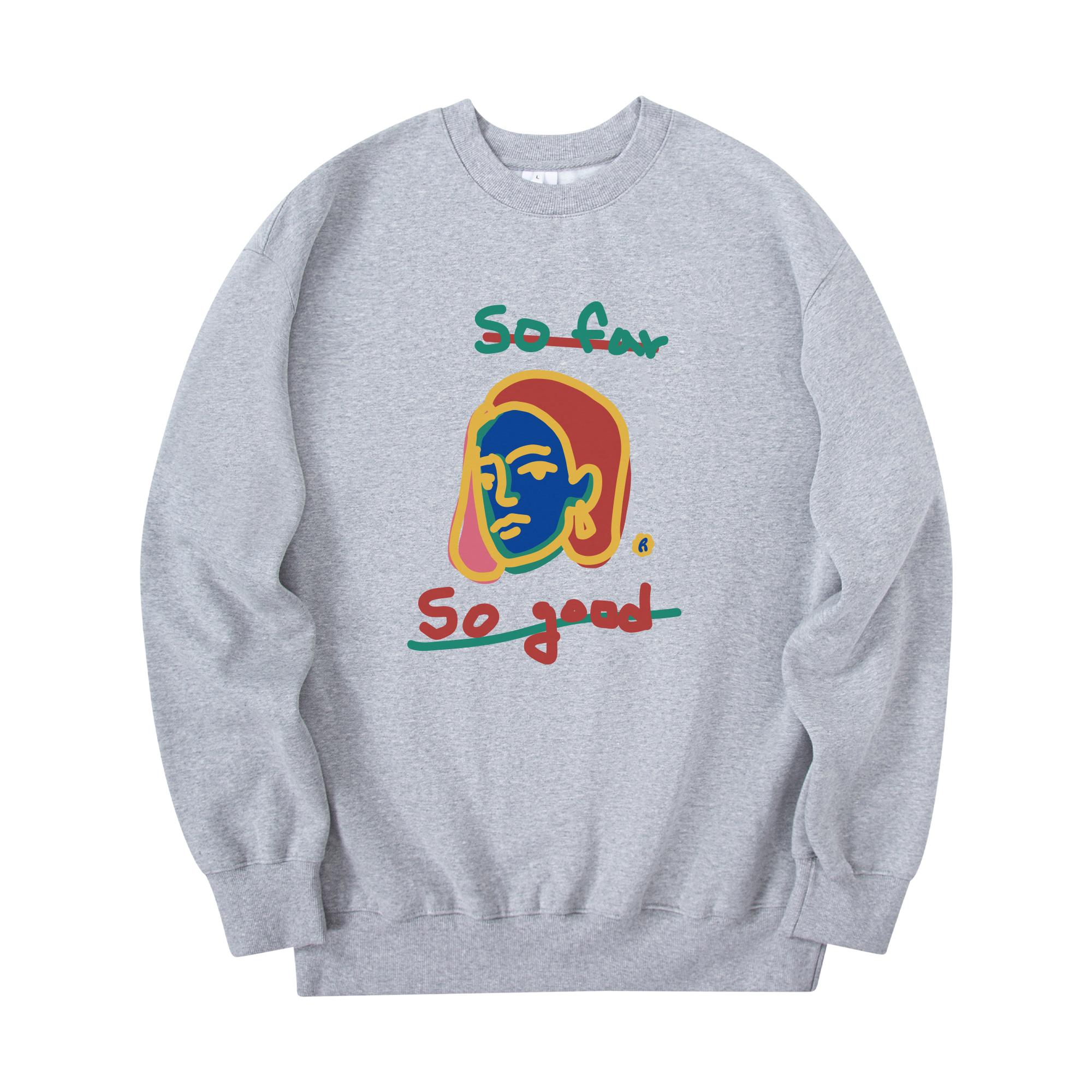 Свитшот Radineo Soso Серый Gray (Gray)/L