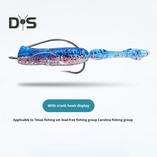 5 szt. 5,5 cm/2 g Miękka przynęta krewetka motylkowa z zakręconym ogonem Kolorowa sztuczna przynęta Słodkowodna słonowodna Akcesoria wędkarskie na okonia sandacza pstrąga