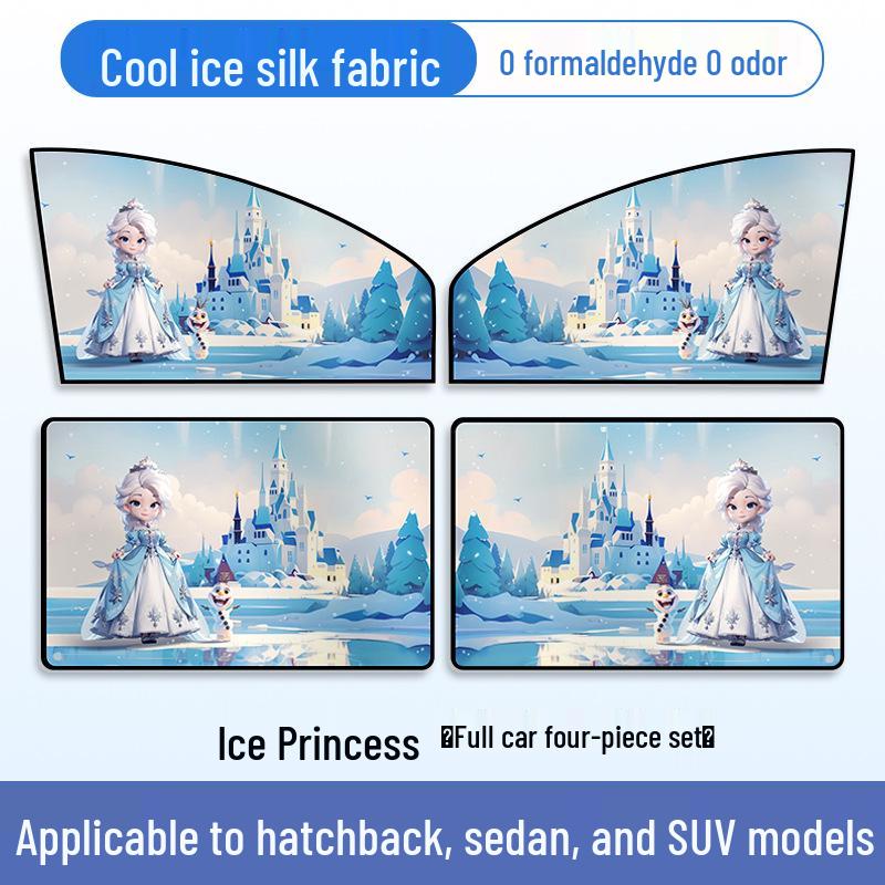 Children's Car Sunshade Curtains for Rear Windows