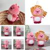 Cute Beaver Plush Toy Keychain Pendant With Soft Short Plush Wholesale Hanging Decoration For Bags