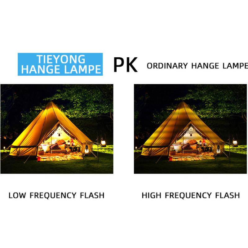 Red Blue Green Black White Orange Yellow Pink Pull Cord Camping Light Led Outdoor Camp Lamp