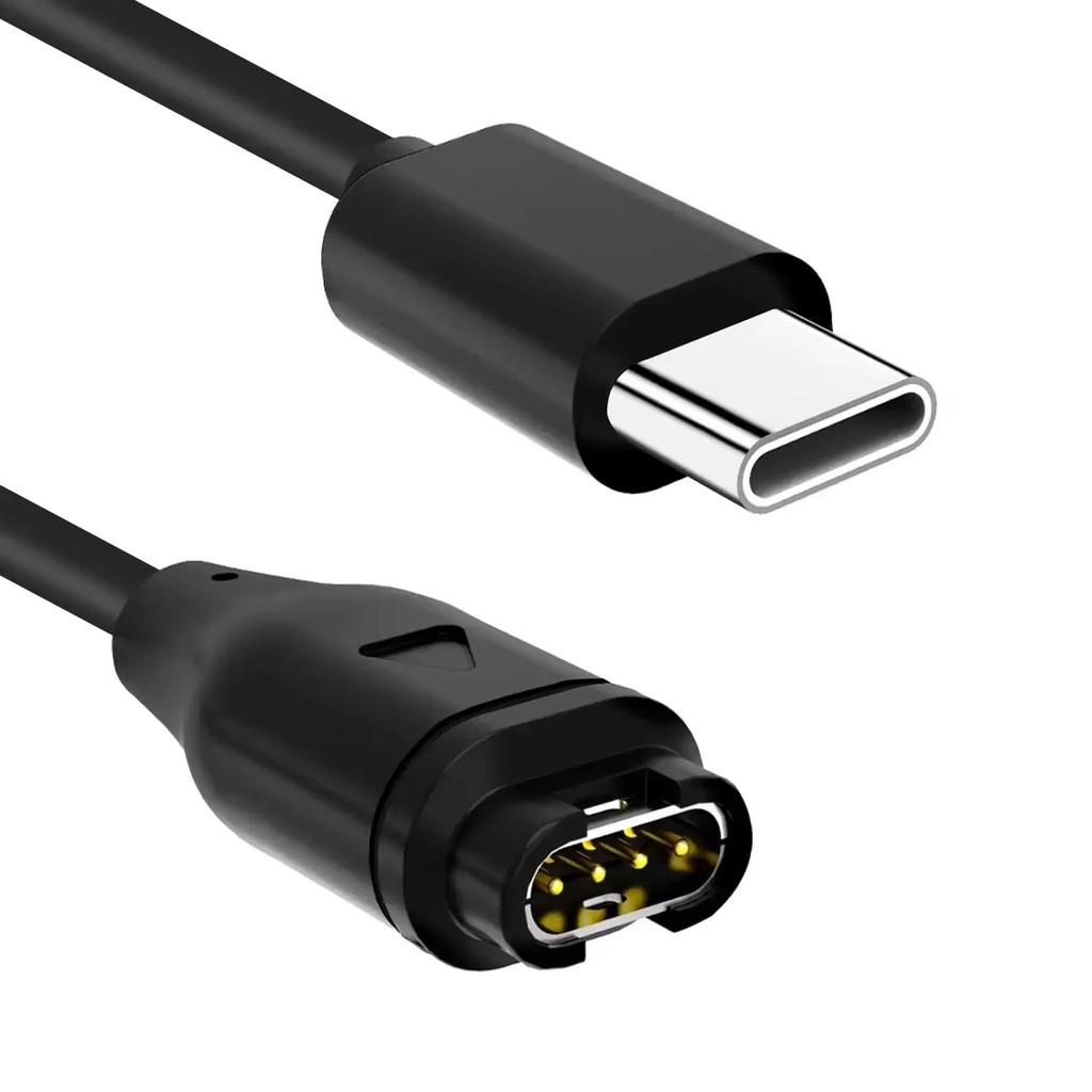 USB Type C Watch Charger Cables Suitable for Garmin Fenix 7 7S 7X 6 6S 6X 5 5S Forerunner 965 945 245 USB C Quick Charging Wire