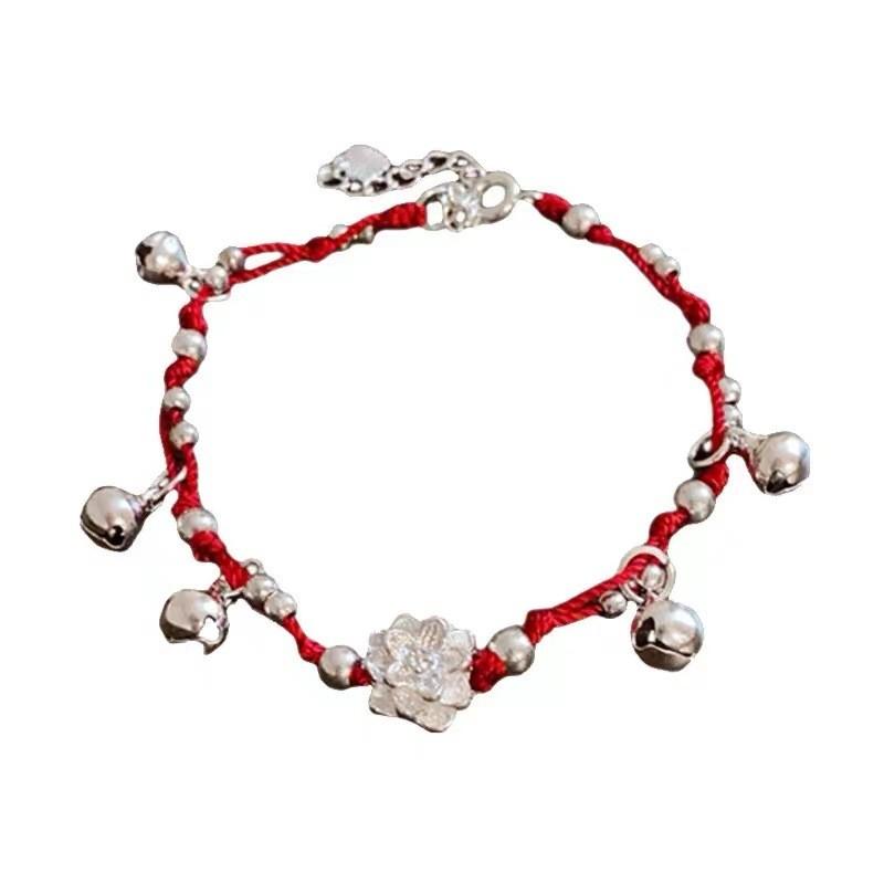 Lotus Bell Retro Bracelet Handwoven For Women And Men Jewelry Artistic