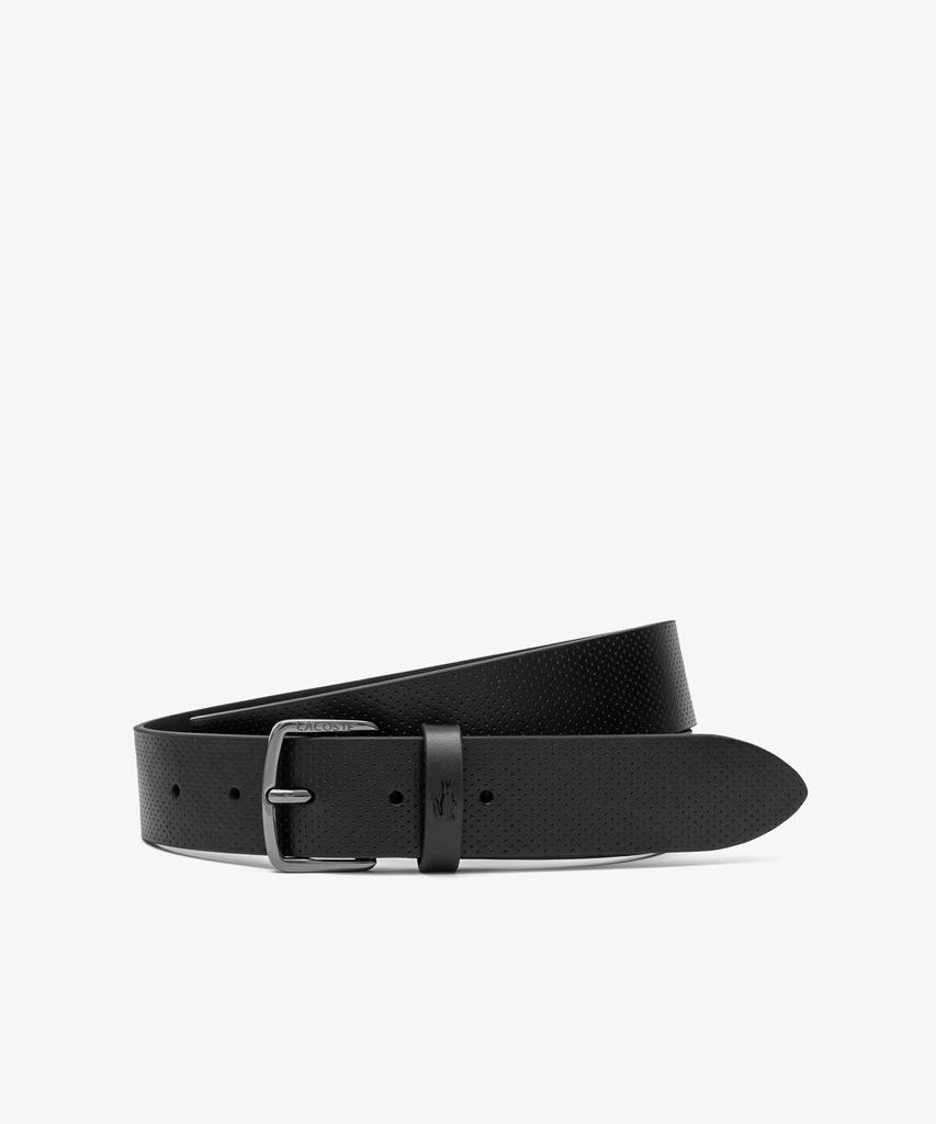 LACOSTE Men'S Casual 35Mm Perforated Leather Belt (Stitch) Rc4084M56G 000