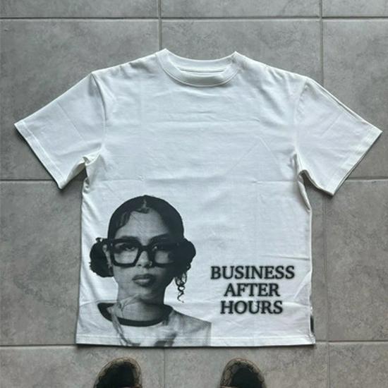 

Summer 2025 American Retro Y2K Harajuku Short Sleeve T-Shirt S