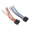 Female ISO Adapter Wire Harness Adapter Car Navigation Machine Wear Resistant Direct Installation Non Deformation