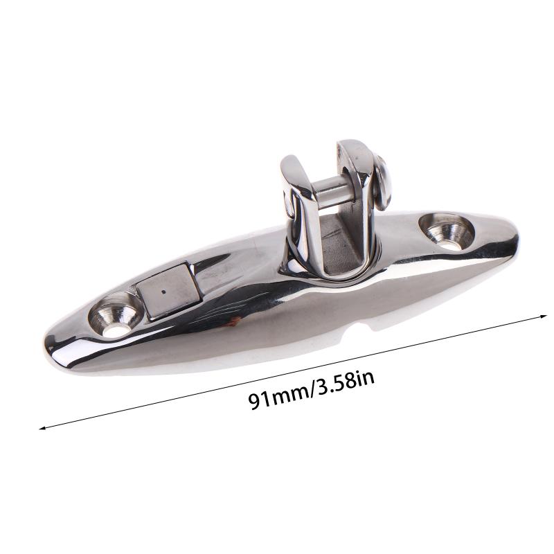 

Быстросъемная шарнирная петля для бимини-тента из нержавеющей стали 316, 81 мм / 91 мм, палубное крепление, морская фурнитура, крепление на палубу 91mm