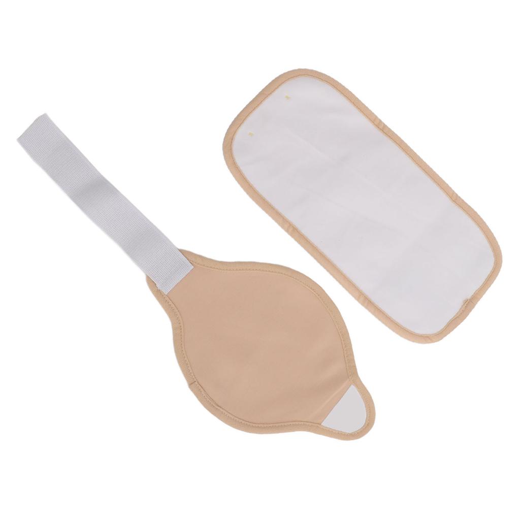 2pcs Castor Oil Packs Set Promote Sleep Reusable Hand Legs Knee Castor Oil Wrap for Hot Cold Compress
