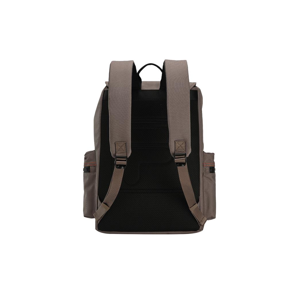 New FILA Fabric Laptop Bag Backpack Extra Small Unisex Coffee Umber F13M349102F-BN