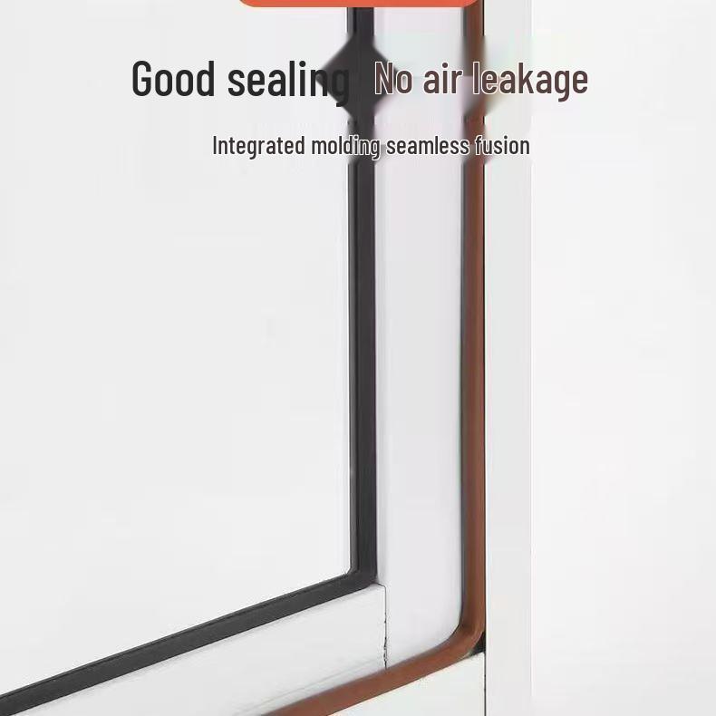 Anti-Theft Soundproof Windproof Self-Adhesive Door Seal Strip for Entrance and Bedroom Doors
