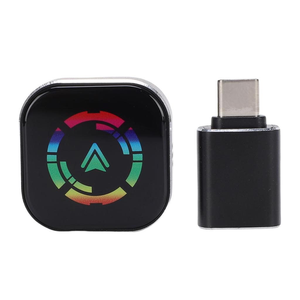 Kabelgebundener zu kabellosem Auto-Adapter Unterstützung für CarPlay Unterstützung für Android Auto 2-in-1 Fahrzeugmontiertes System