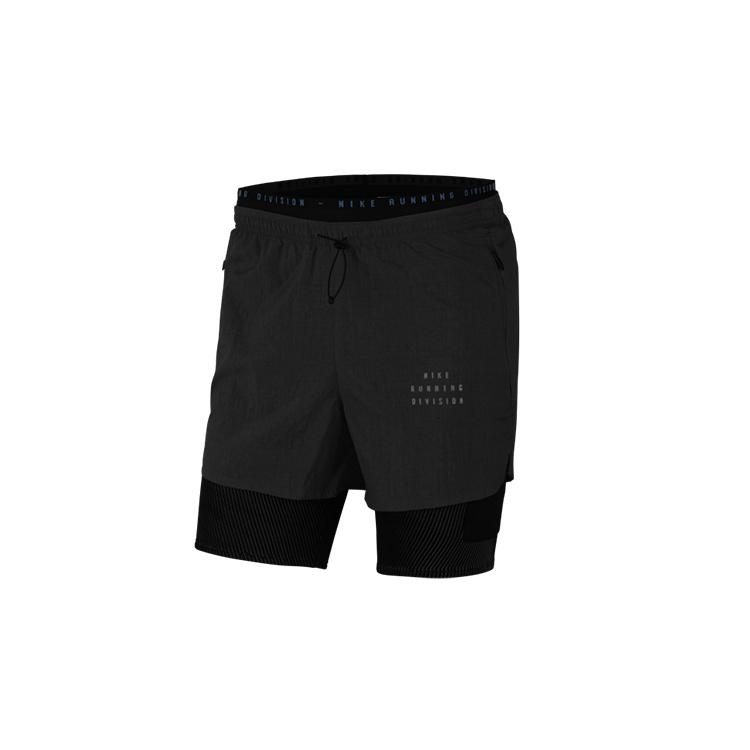 Nike Casual Sports Elastic Waistband Drawstring Running Shorts Black Men s CU5557-010 M
