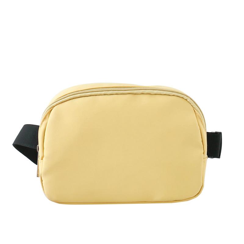 

Спортивная сумка на пояс для мужчин, сумка через плечо для бега, легкая женская сумка на грудь, сумка через плечо жёлтый