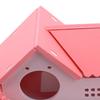 Cute Small Animal Cages Hamster House Single-Double layer Spinning Wheel Mouse Pet Cage House