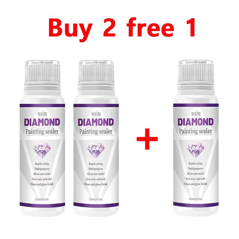 Adhesives & Sealers Diamond Painting Sealer Puzzle Art Glue Permanent Hold & Shine Effect Sealer Diamond Painting Puzzle