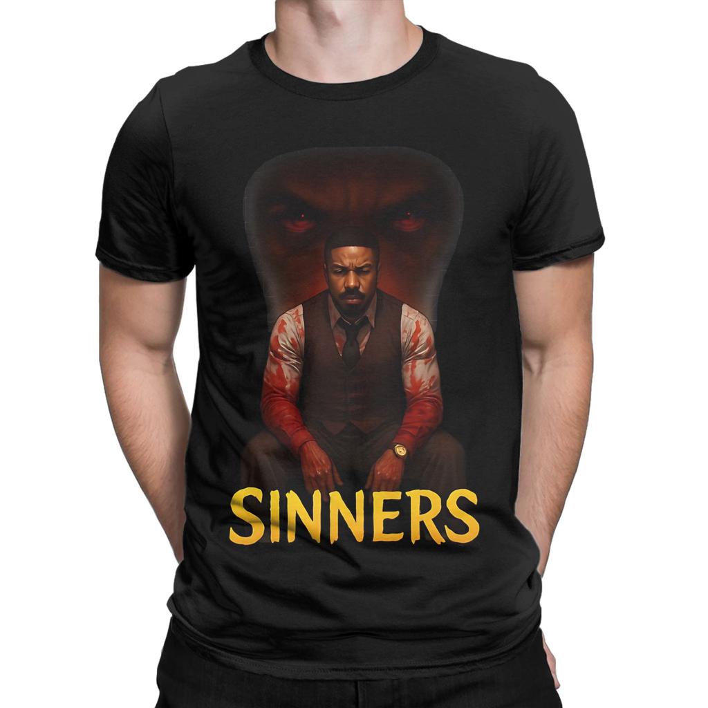Sinners suspense Novelty 100% Cotton T-Shirt Sinners Tops Tees For Men