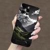 Landscape and Mountain View Pattern Phone Case Suitable for iPhone 17 16 15 14 13 12 11 Pro/Max/Plus Anti Drop and Anti Shock