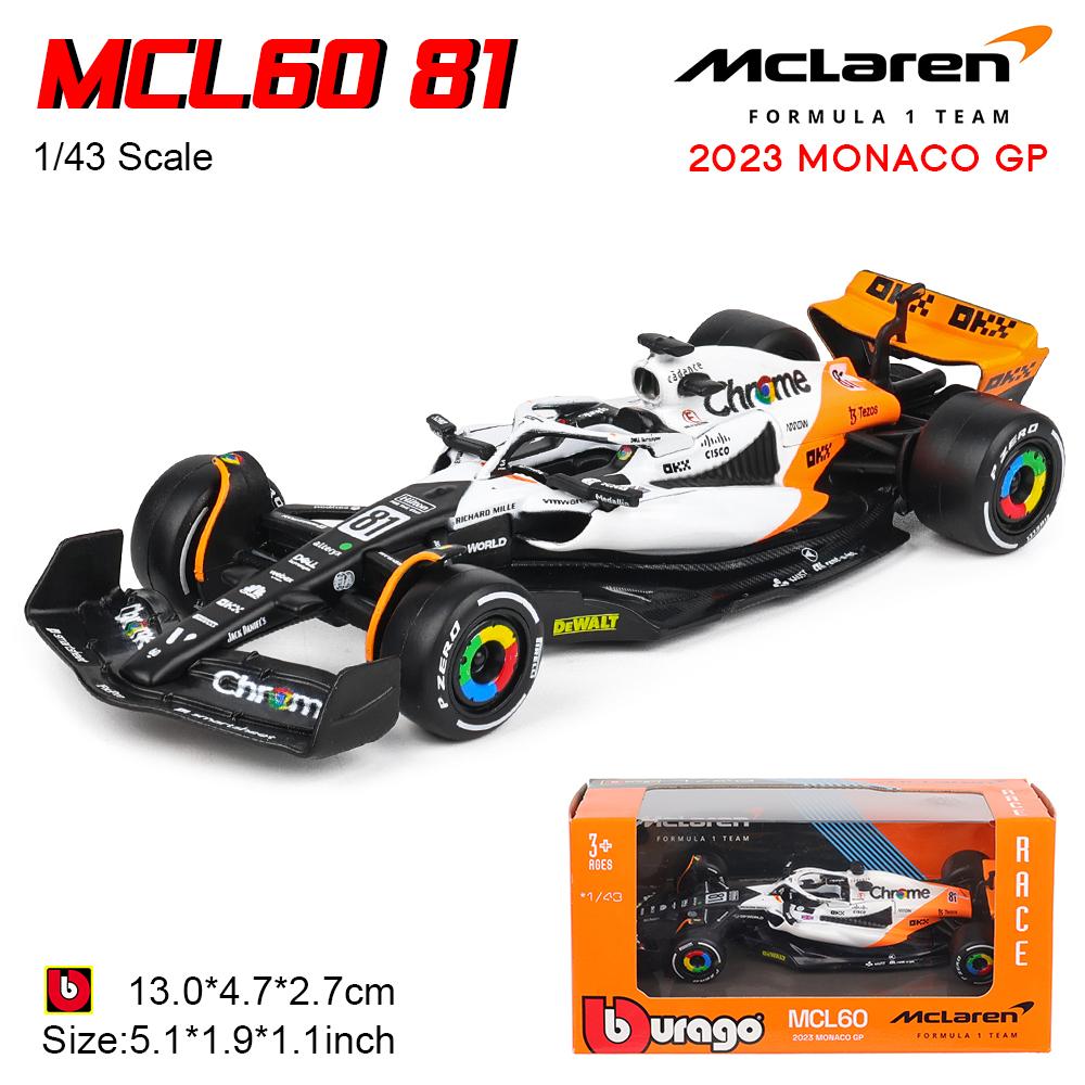 ABAJ1 Bburago 1:43 F1 Red Bull Racing TAG Heuer RB19 Miami GP 2023 #1 Verstappen #11 Perez Alloy Car Die Cast Model Toy Collectible
