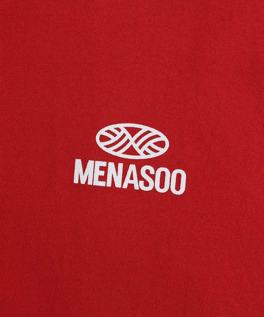 Minasu Right Track T Shirt_Red