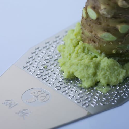 Hagane Mini Wasabi Grater, for Wasabi, Ginger, and Garlic [2018 Good Design Award Winner, 2020 Omotenashi Selection Gold Award Winner]