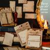 Self-adhesive Sticky Notes Vintage Burnt Series Tearable Note Pad To Do List Notepads  Student