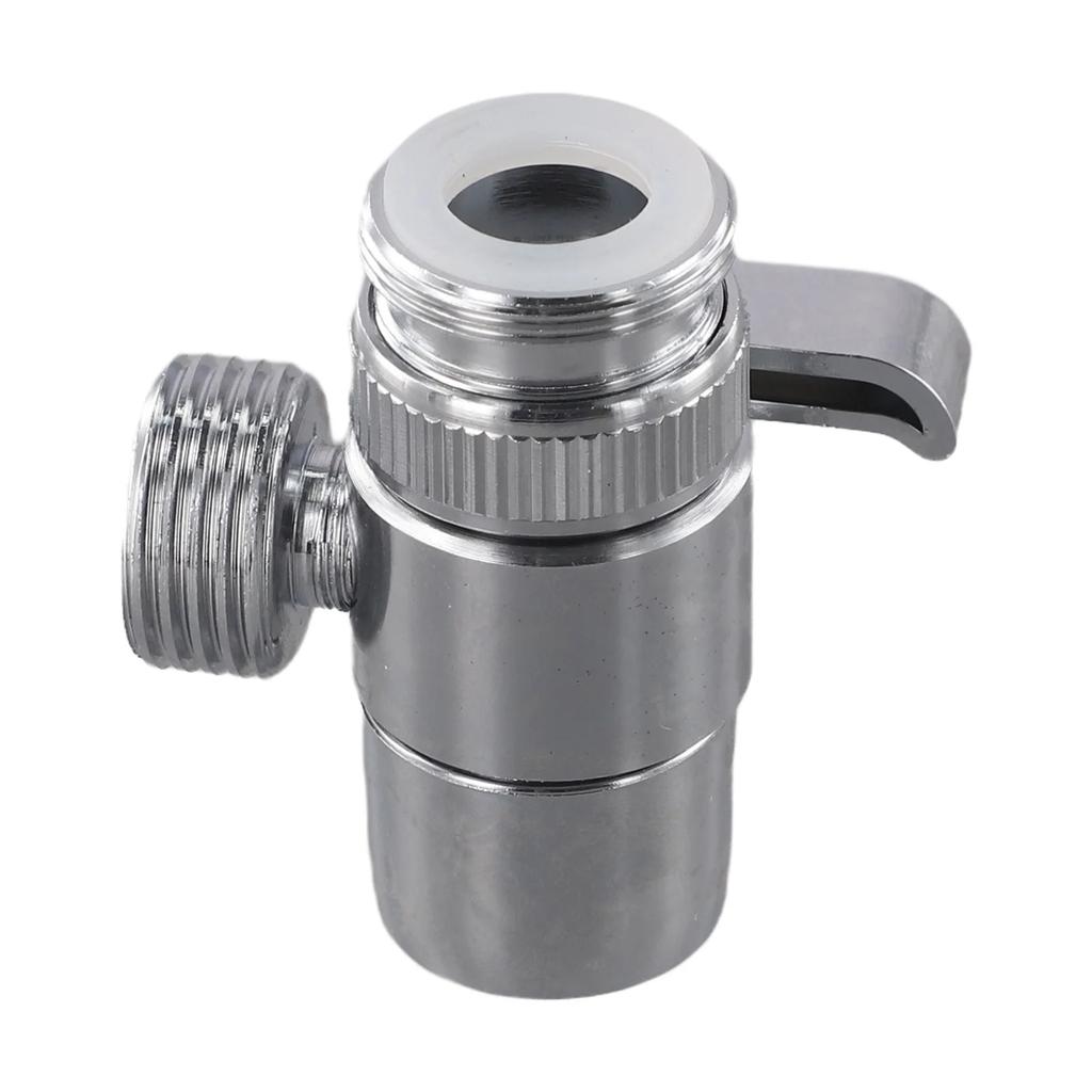 Washing Faucet Switch Faucet Compatible Connector Machine Faucet Multifunctional 3 Way Automatic Water Stop Valve