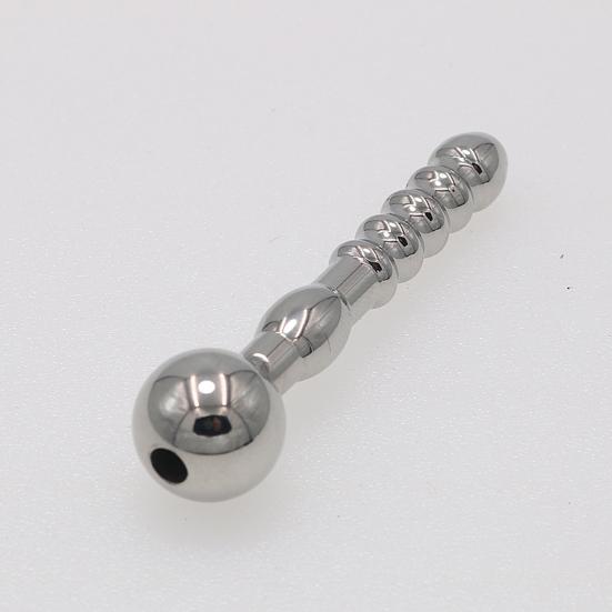 Yousheng Urethral Tube Rod Short Hollow Stainless Steel Urethral Dilator Stimulation Stopper for Couple
