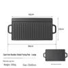 Wutuo Cast Iron Rectangular Griddle Pan