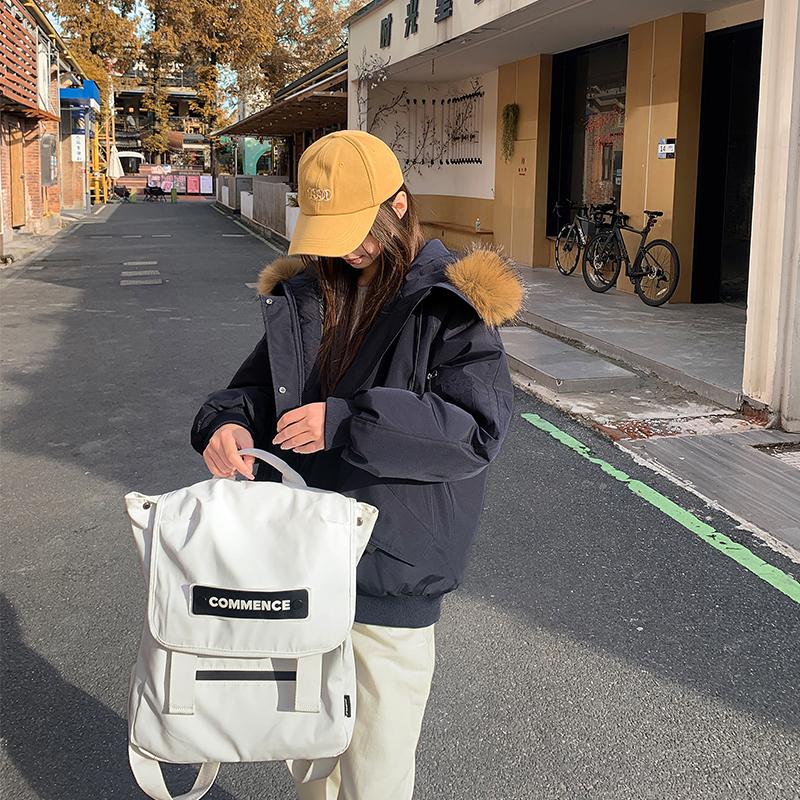 Autumn Winter Thicken Warm Parka Women Casual Sweety Solid Color Big Pocket Loose Hooded Coat Jackets Outwear