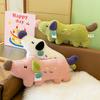 Internet celebrity new jelly bean dog cola dog plush toy cute doll sleeping pillow doll bedside cushion