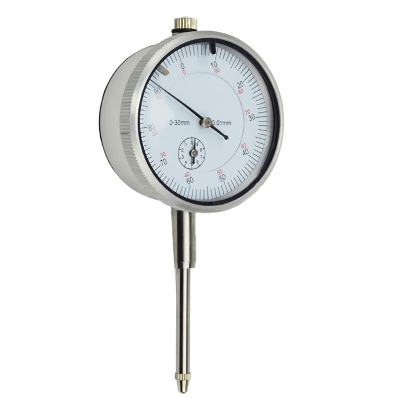 Dial Indicator Gauge Meter with Lug Back Precise Measure Instrument Dial Gauge Meter Tool for Precise Measurement