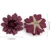 3/5Pcs Artificial Flowers Silk Rose Head Big Fake Flowers For Home Decor Wreath Accessories Bride Wedding Marriage Decoration
