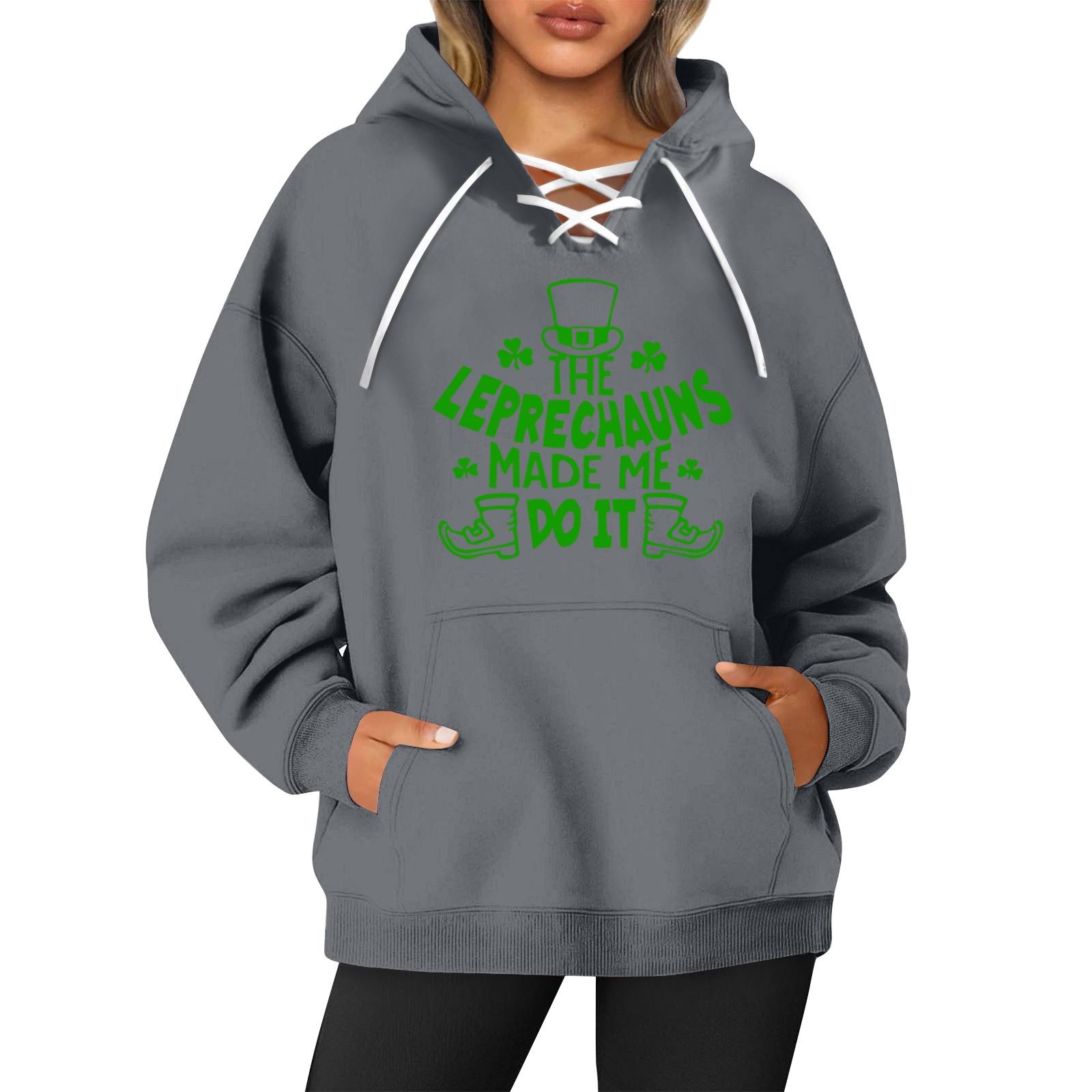 

Женская повседневная модная блузка с длинным рукавом и круглым вырезом, пуловер с принтом XL