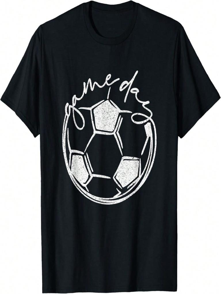 Spieltag Fußball Ball Sport unisex Wounisex Kinder Geschenke T-Shirt