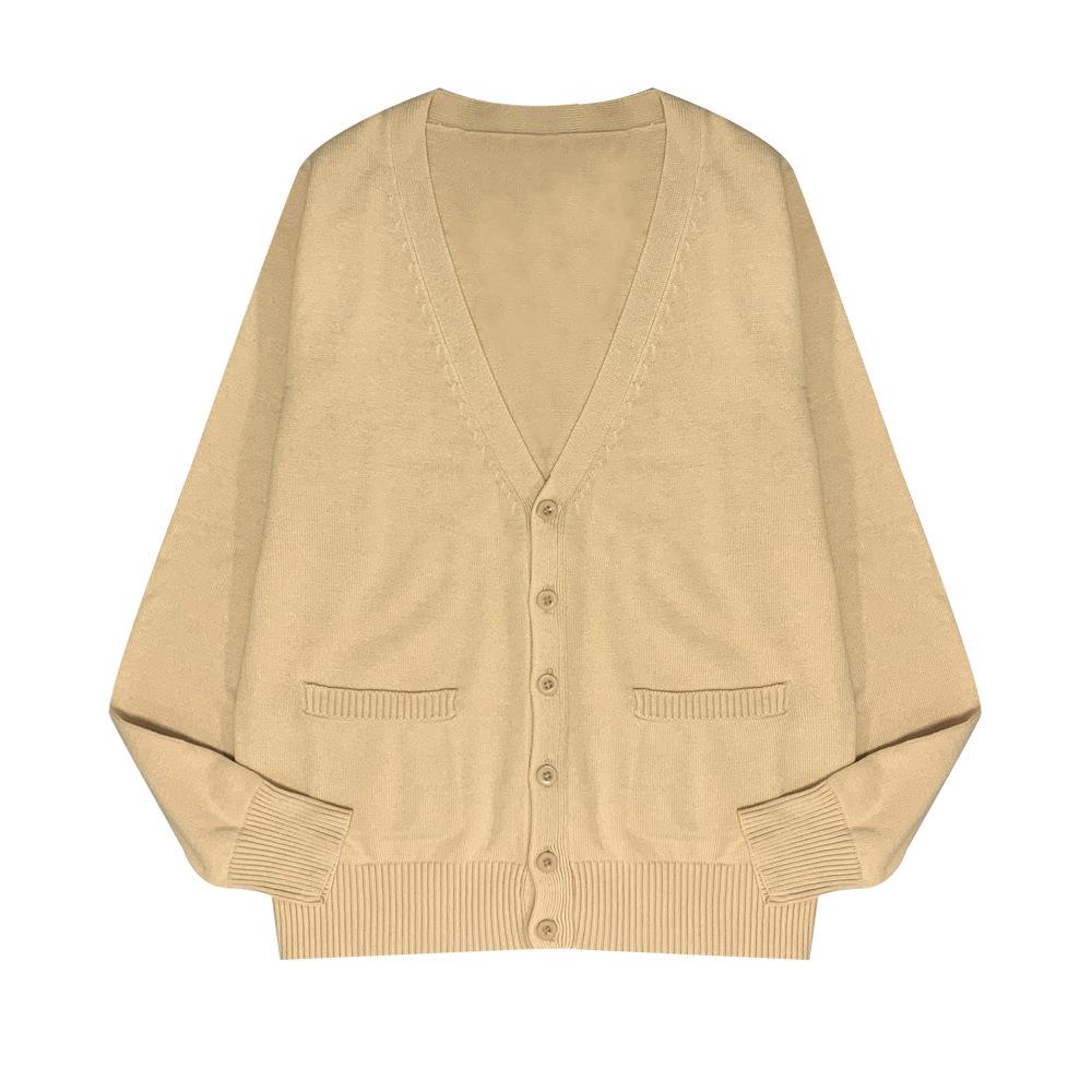 Japanese JK Style Soft Knit Cardigan Sweater for Students