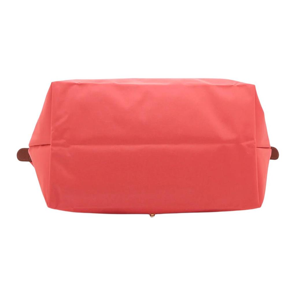 Longchamp Le Pliage Cow Leather Trim Tote Bag, Shopping Bag, Dumpling Bag, Handbag, Shoulder Bag Medium Womens