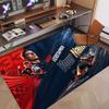 Tappeto Personalizzato Modello Max Verstappen Stampa Nome Testo Morbido Antiscivolo Tappeto per Pavimento per Decorazione Interna Casa